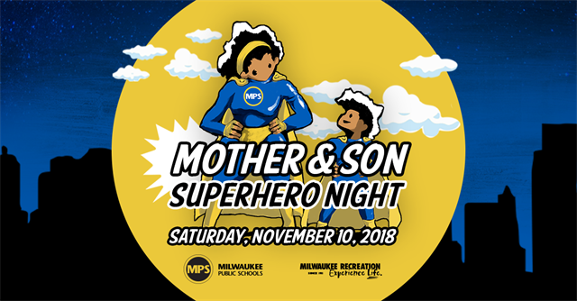 Mother & Son Superhero Night