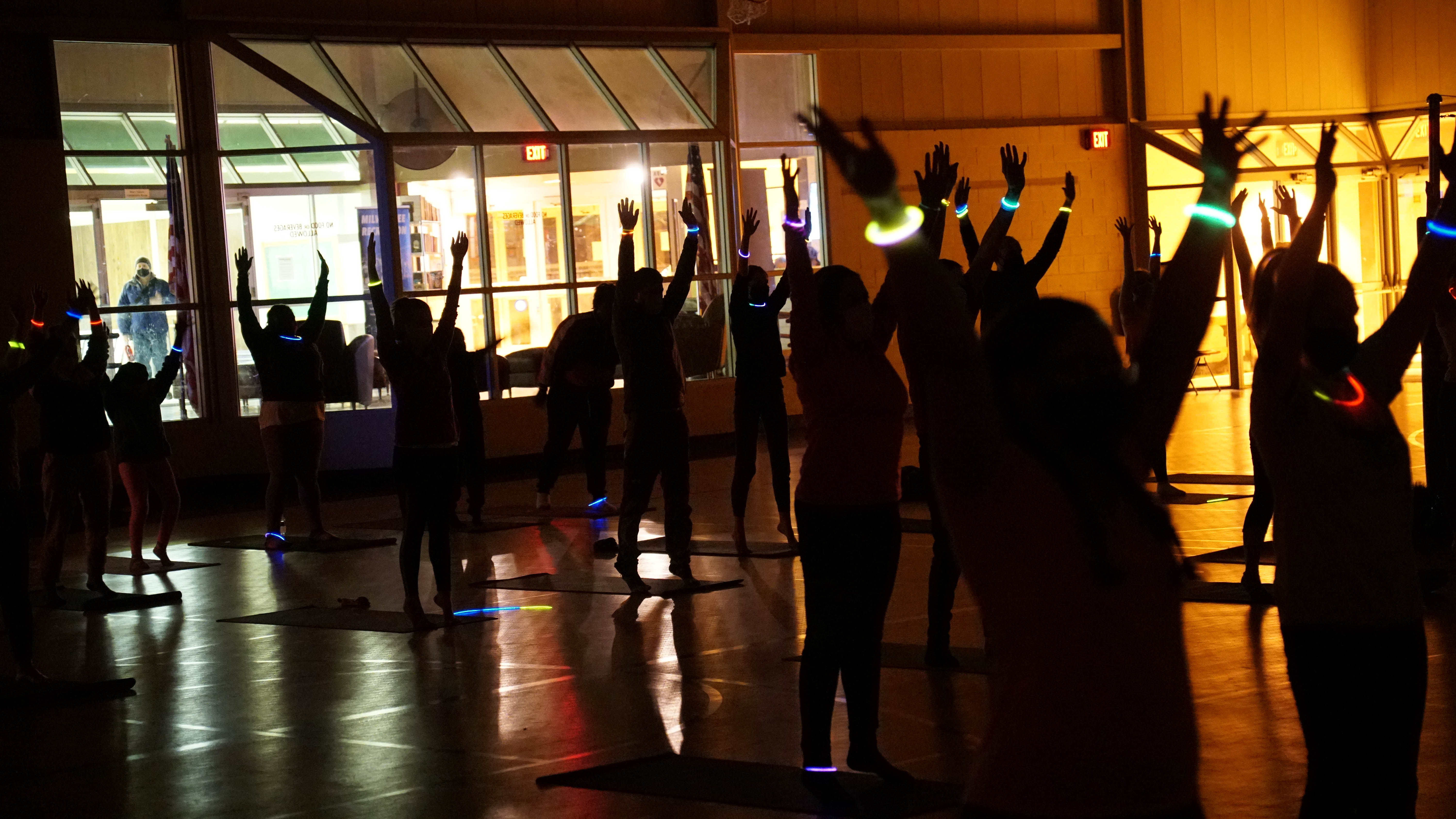 Glow with the Flow Yoga session