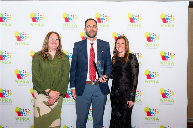 Andrew Rossa Receives WPRA Award