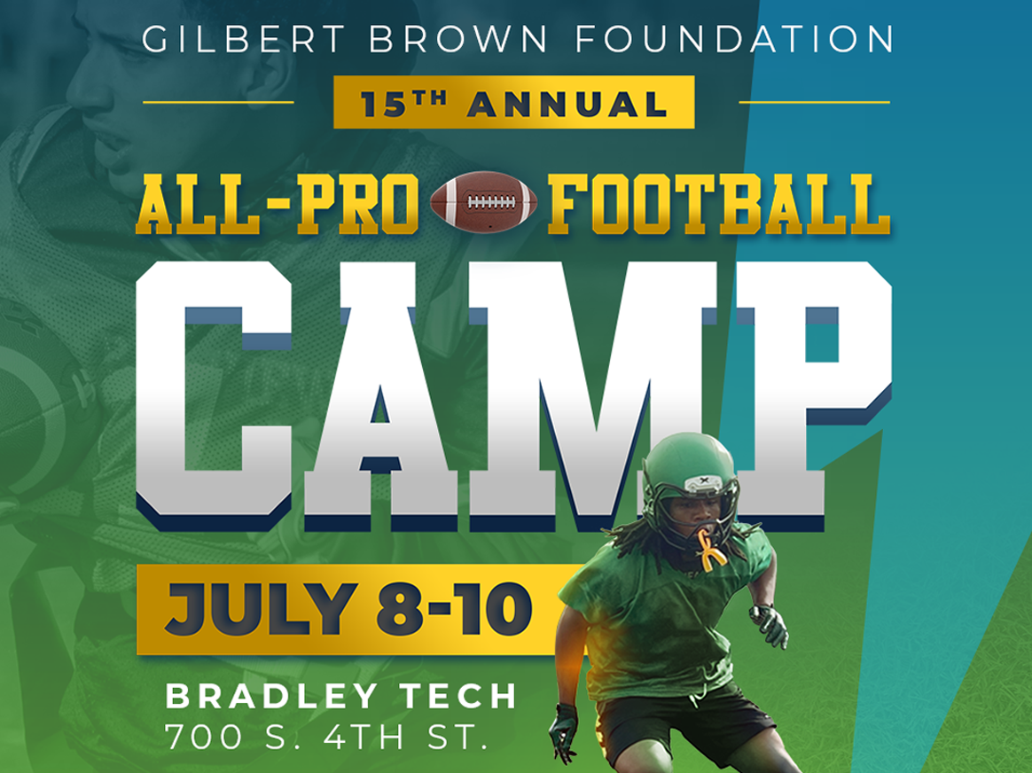 Gilbert Brown Foundation All-Pro Football Camp