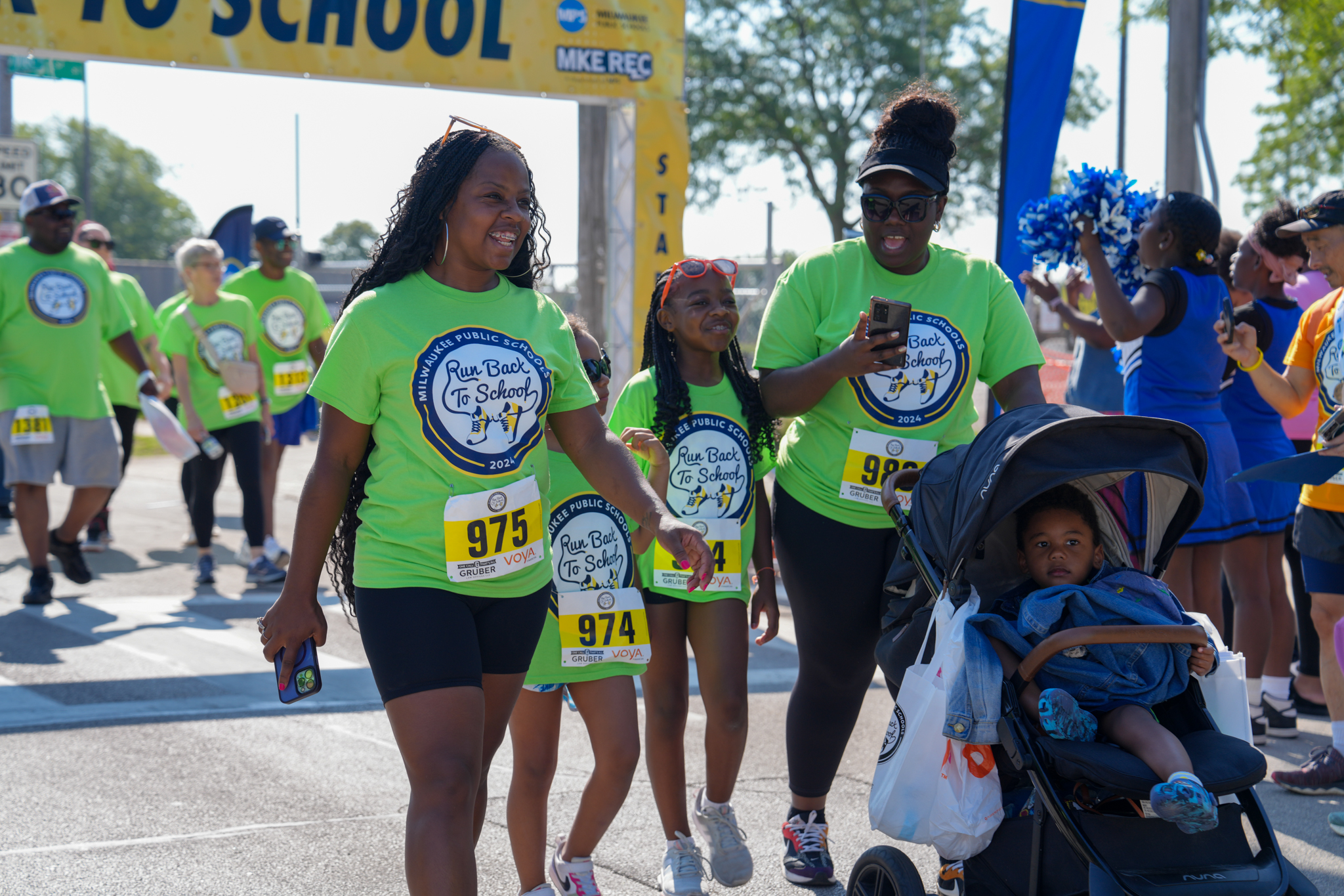 Run Back to School 2024 Finish Line