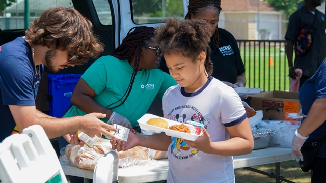 Free Meals at summer playgrounds program