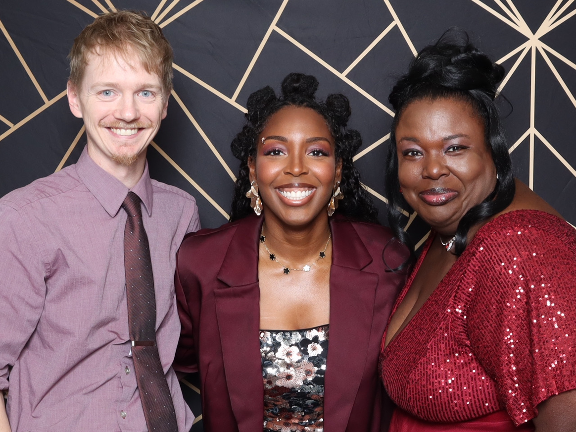 Gianna Holschbach in a group photo