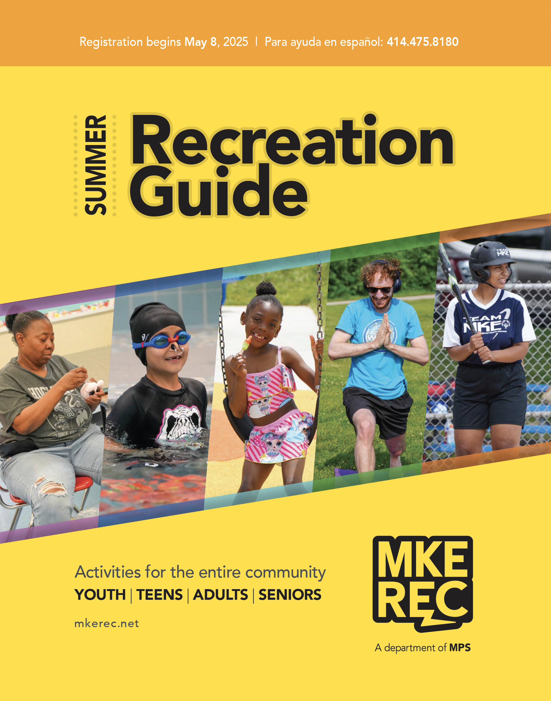 Summer 2025 Recreation Guide Cover
