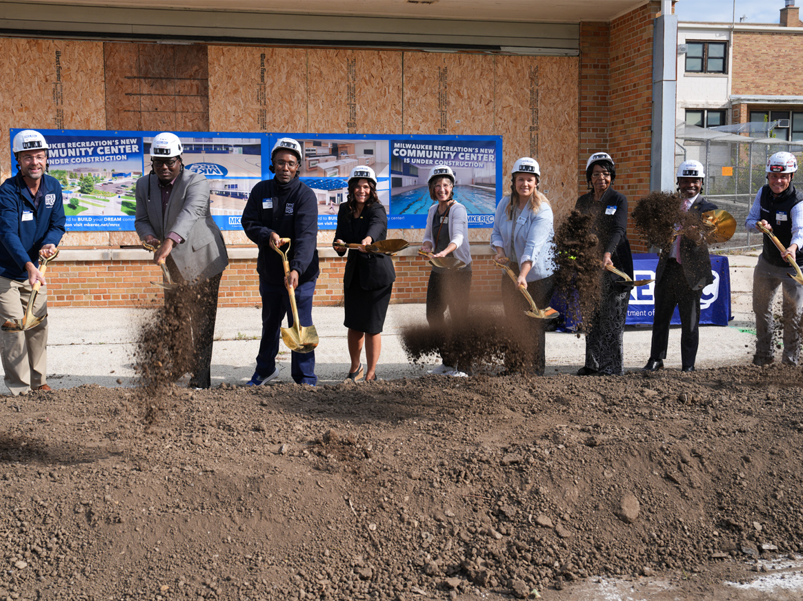 Local Leaders Break Ground on New Community Center
