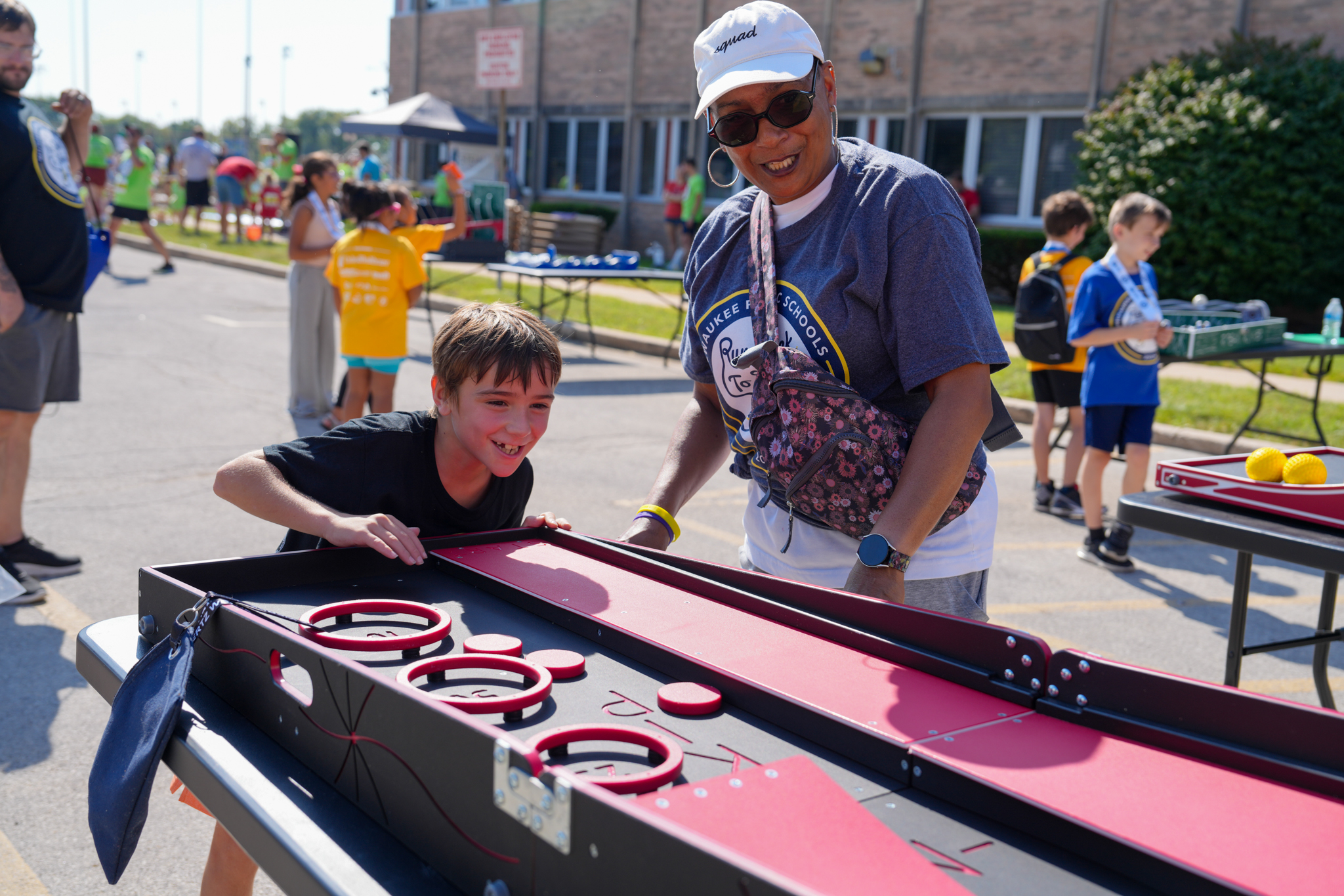 Youth Playing with Carnival Game Activity