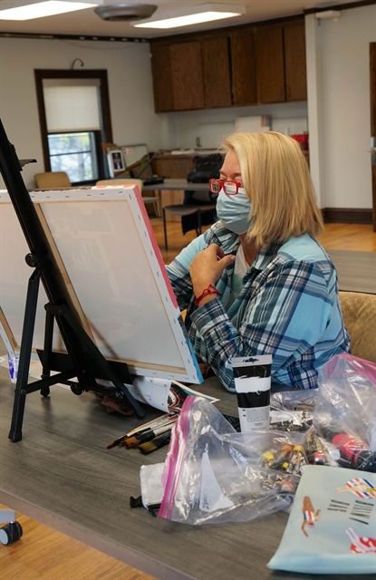 Painting at the OASIS