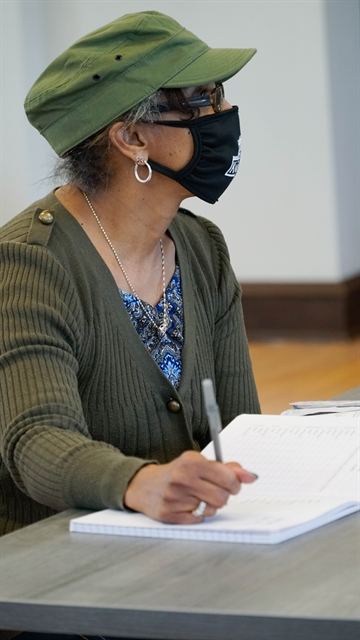 Participant in Spanish Language class