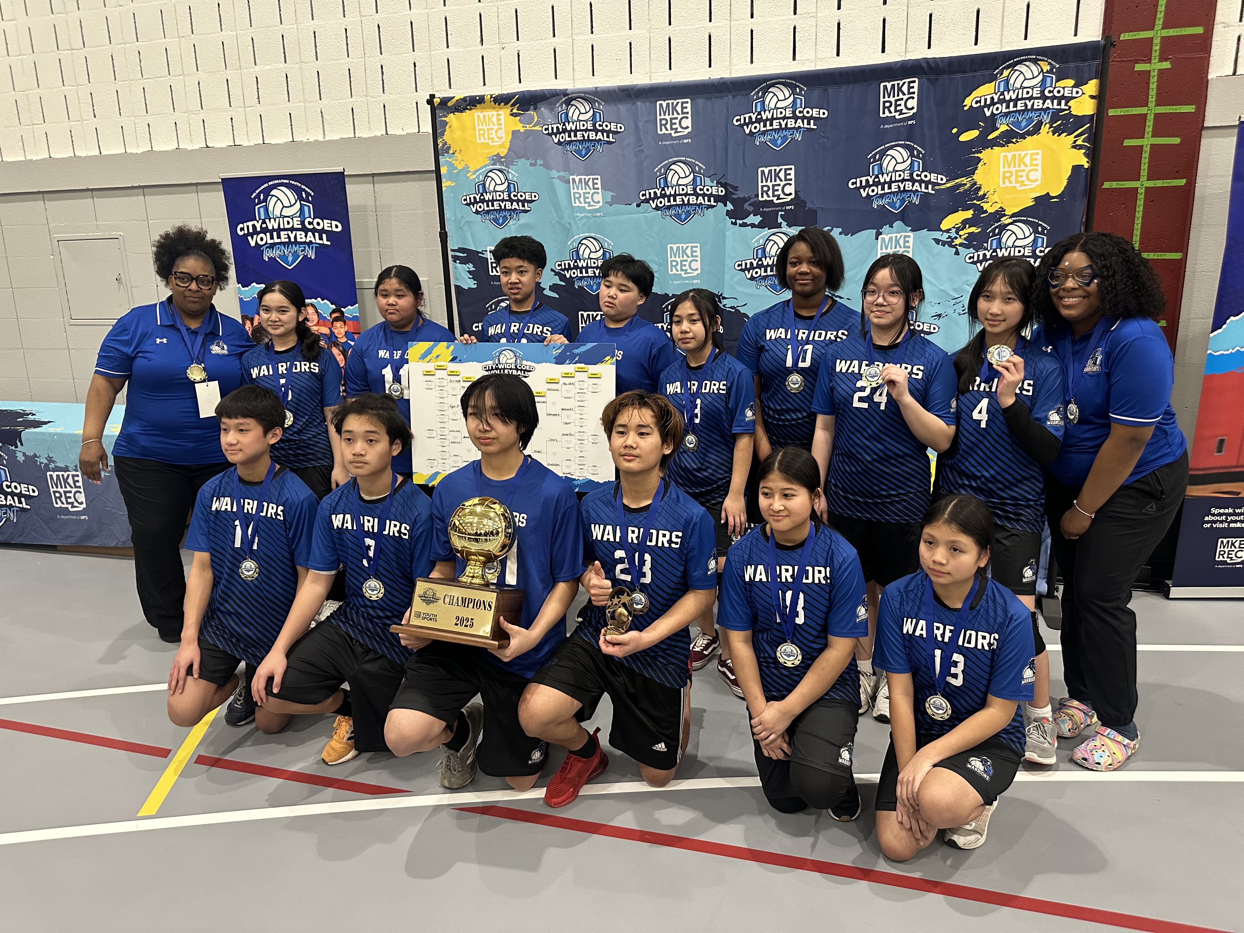 2025 All-City Volleyball Champions