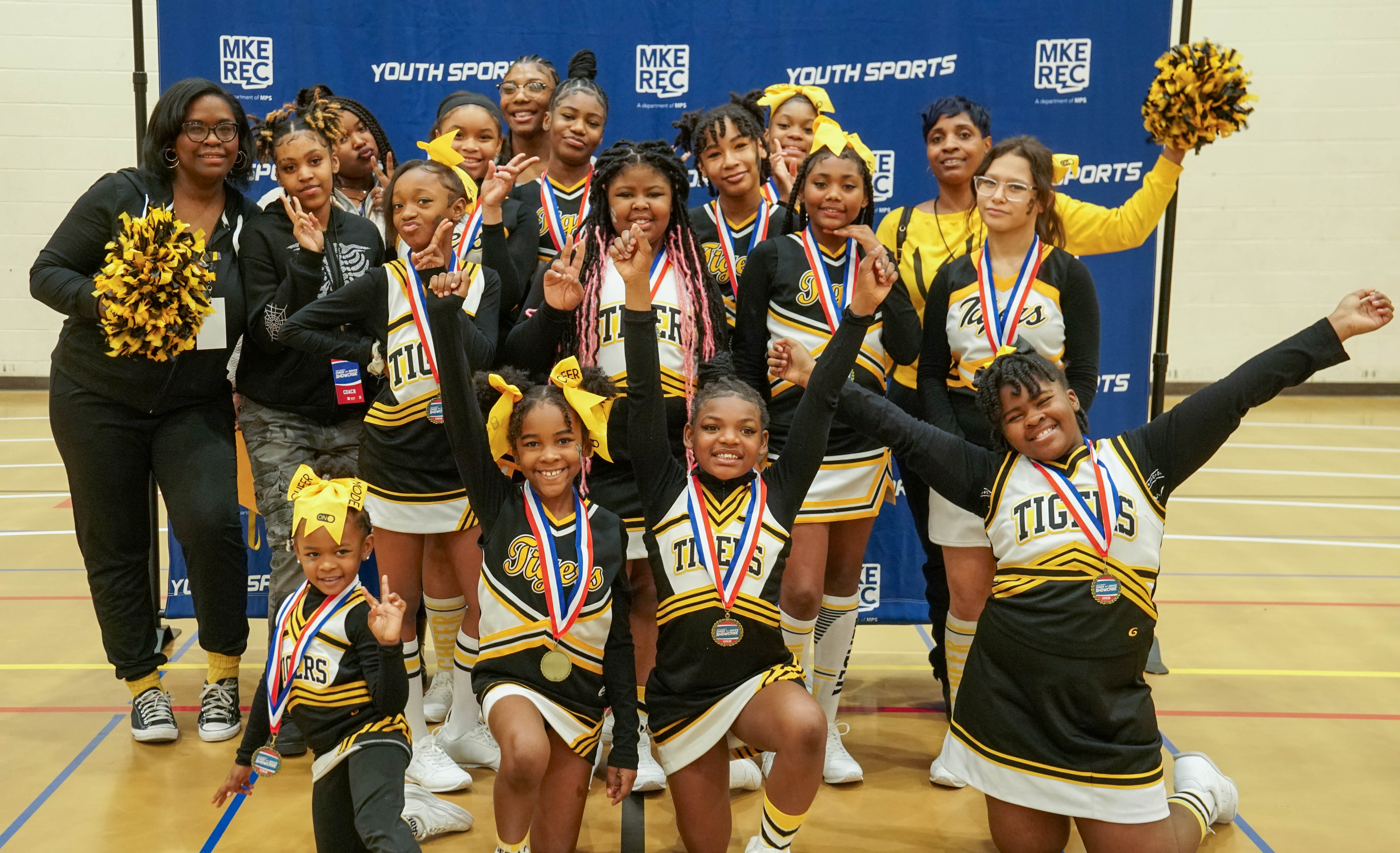 Participants at Cheer & Dance Showcase
